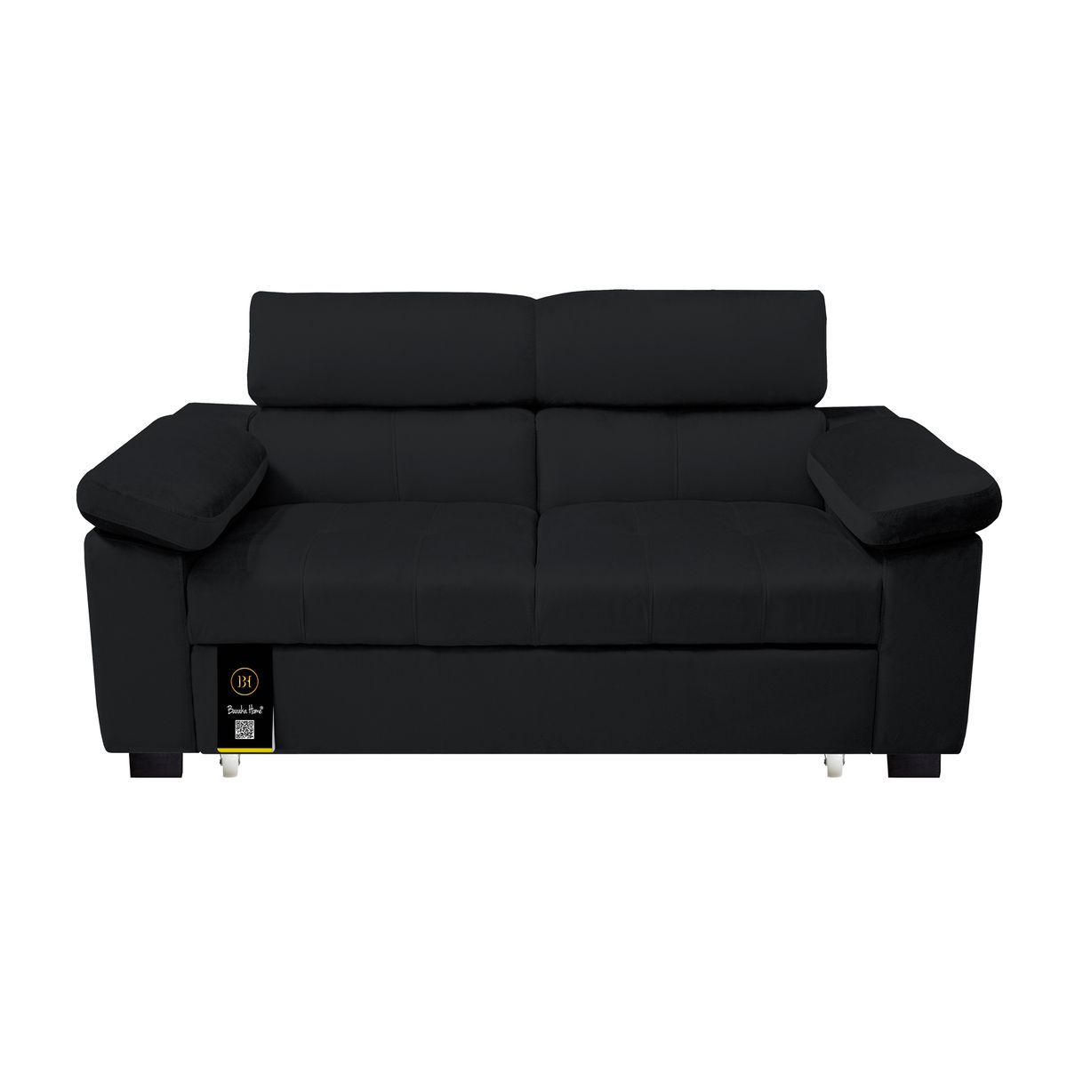 BARAKA HOME - Sofá Cama Baltimore 2 Plz - Negro