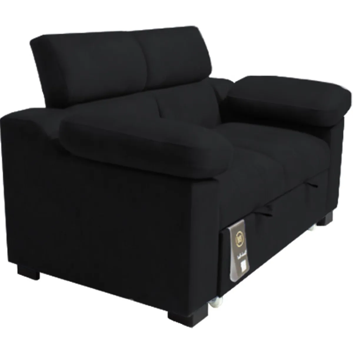 BARAKA HOME - Sofá Cama Baltimore 2 Plz - Negro