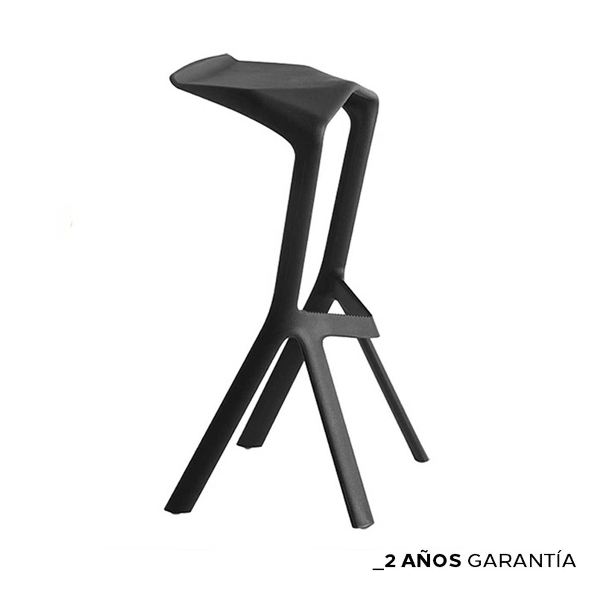 ZIYAZ - Silla Bar Trazzo  Negro