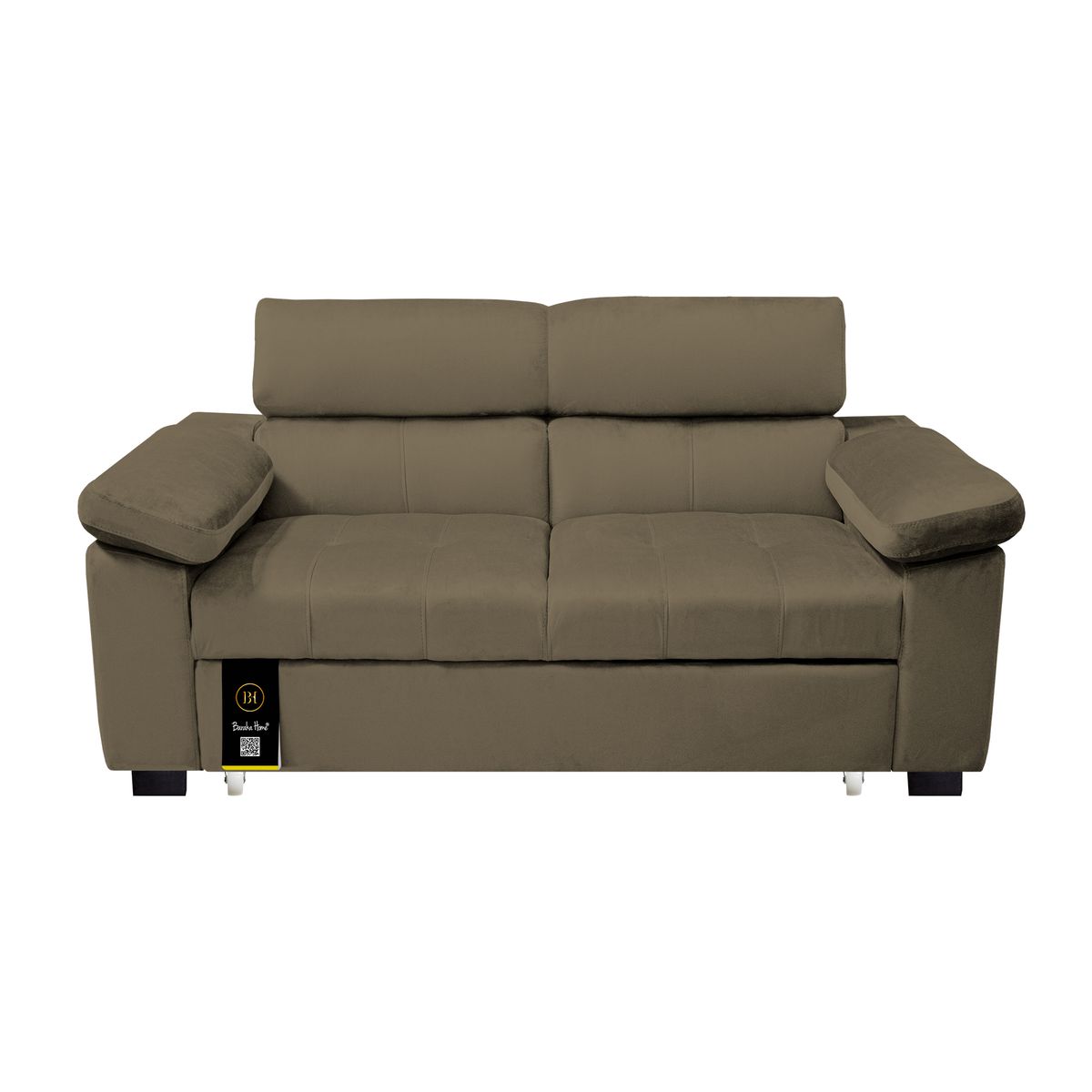 BARAKA HOME - Sofá Cama Baltimore 2 Plz - Beige Oscuro