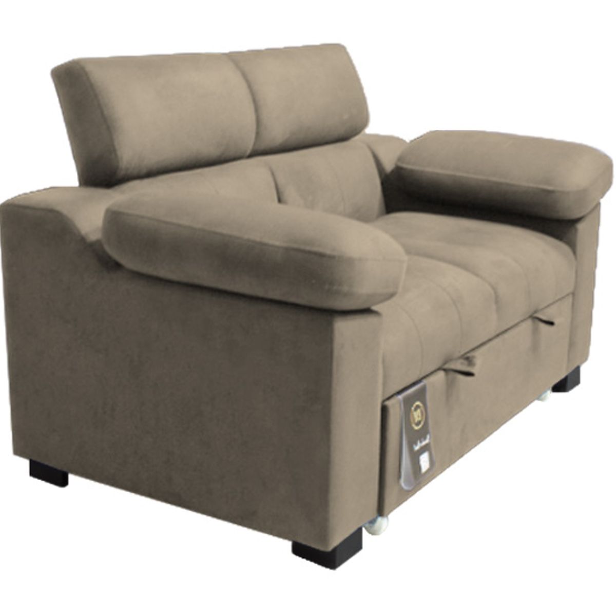 BARAKA HOME - Sofá Cama Baltimore 2 Plz - Beige Claro