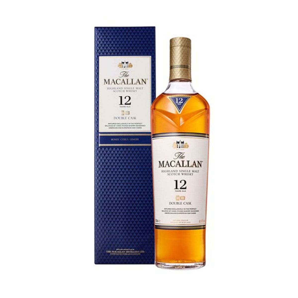 MACALLAN - Whisky THE MACALLAN 12 Años Double Cask Botella 700ml
