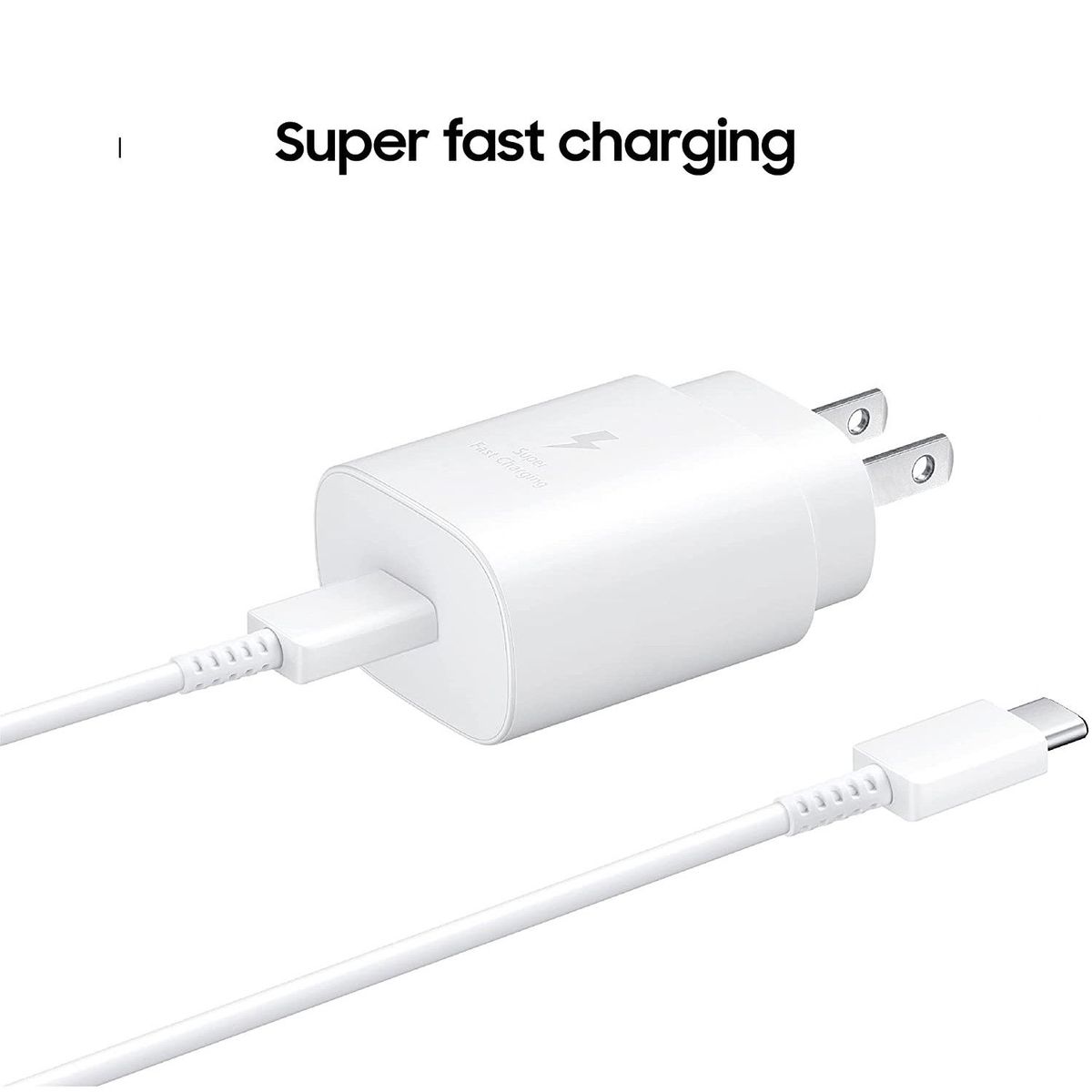 GENERICO - Cargador 25W carga súper rápida-Tipo C Color Aleatorio