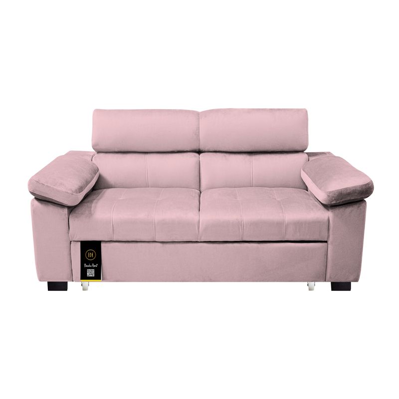 BARAKA HOME - Sofá Cama Baltimore 2 Plz - Rosado