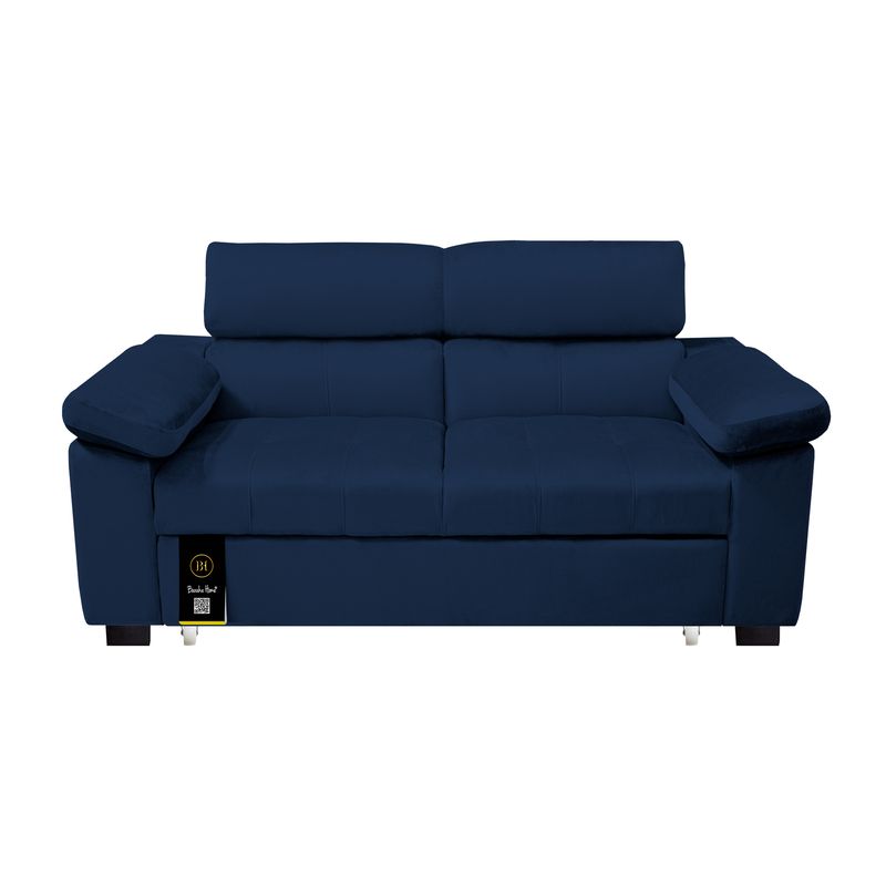 BARAKA HOME - Sofá Cama Baltimore 2 Plz - Azul Marino