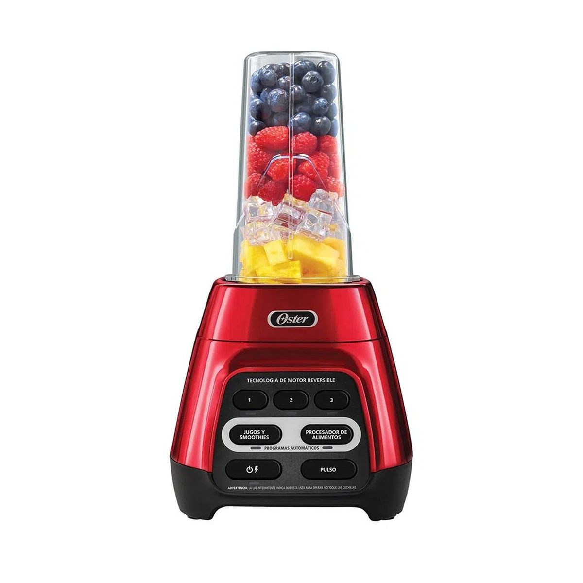 OSTER - Licuadora Oster Tecnología Reversible y vaso Blend-N-Go BLSTPYG1310RBG