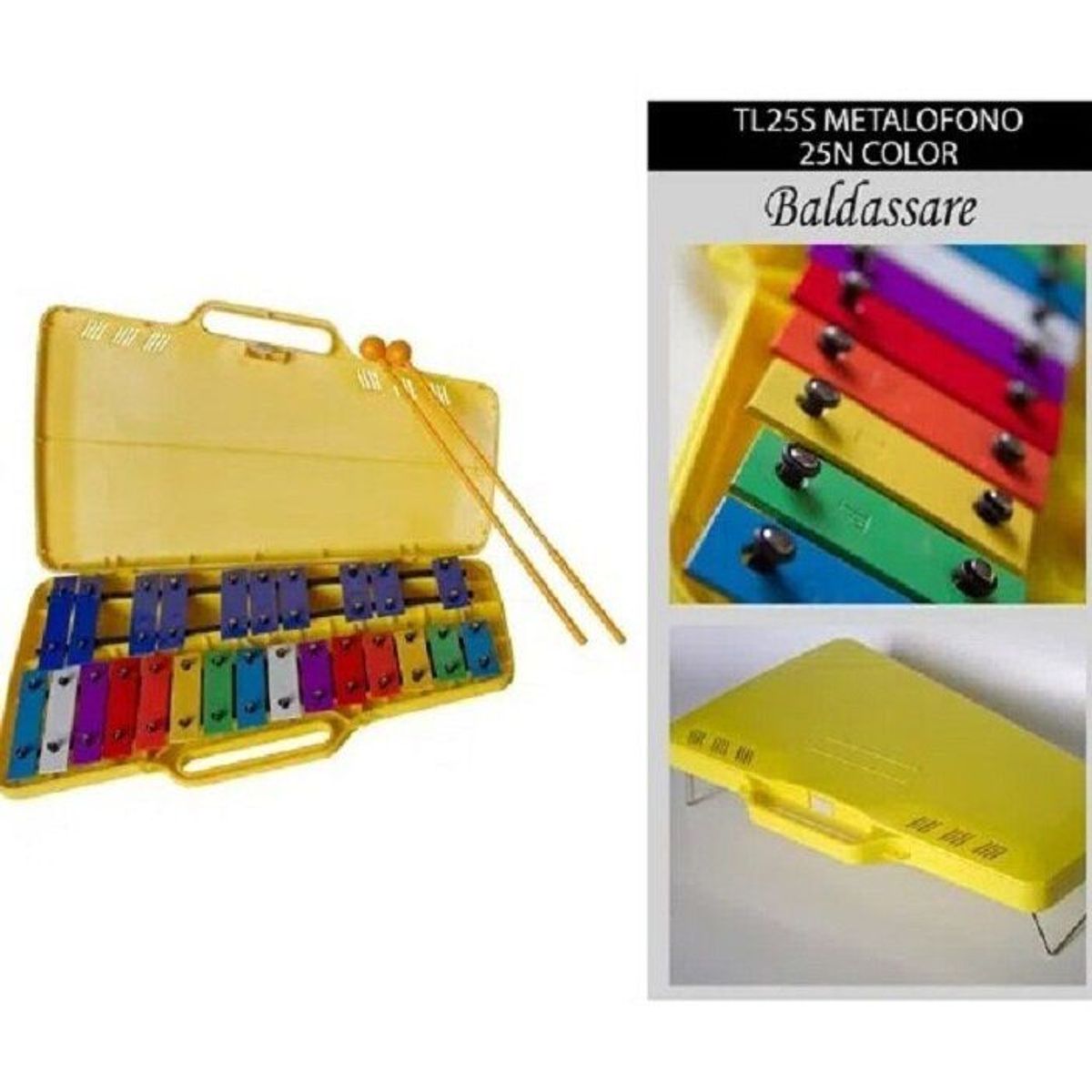 BALDASSARE - Metalófono Baldassare TL25S 25 notas
