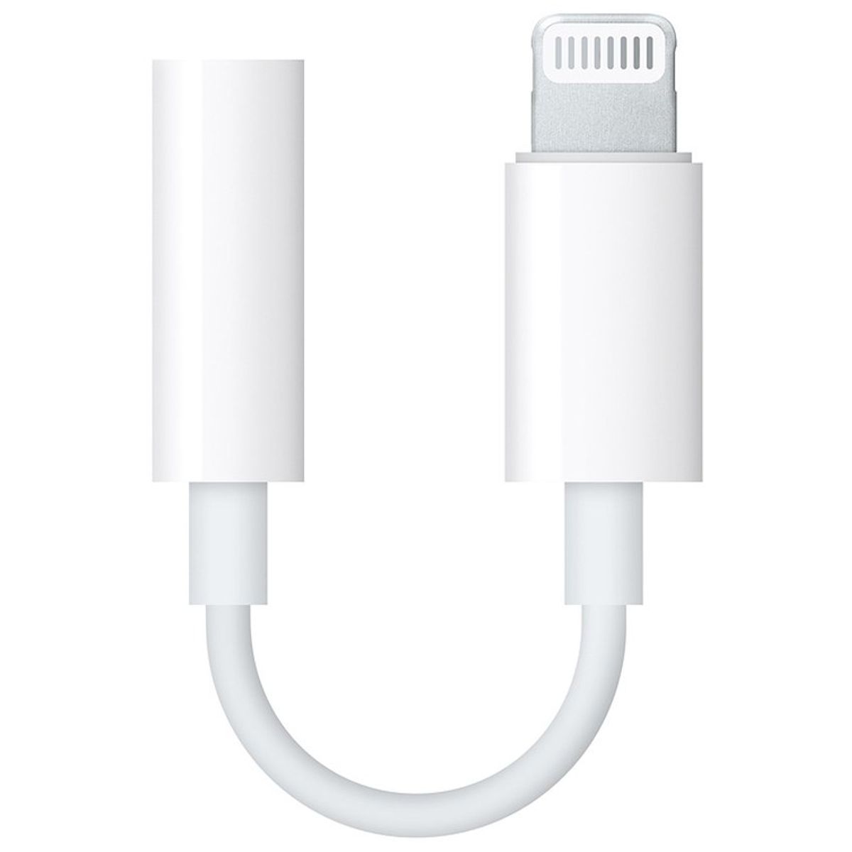GENERICO - Adaptador audífonos jack iphone lightning - blanco