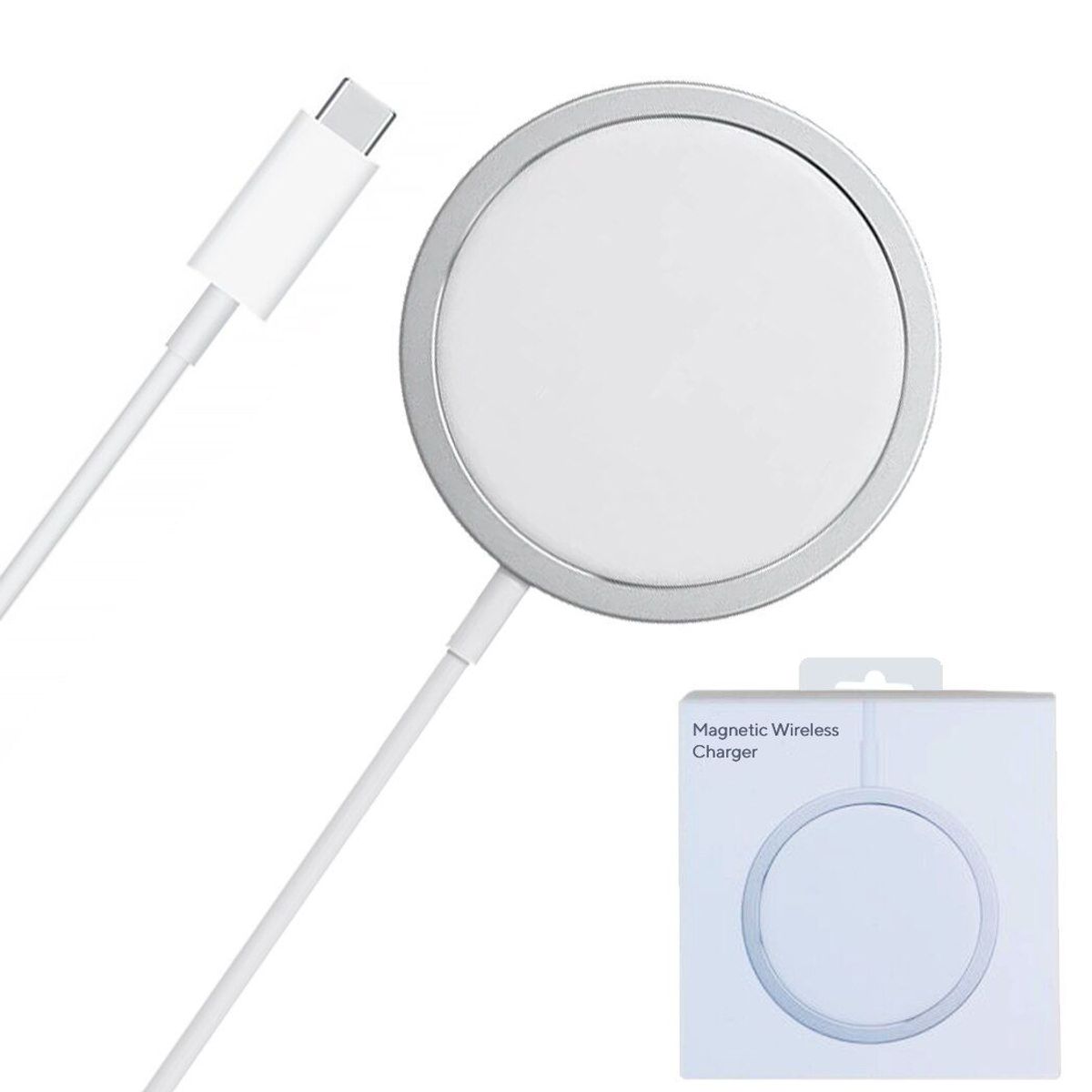 GENERICO - Cargador inalambrico magsafe charger iphone 13 pro max otros
