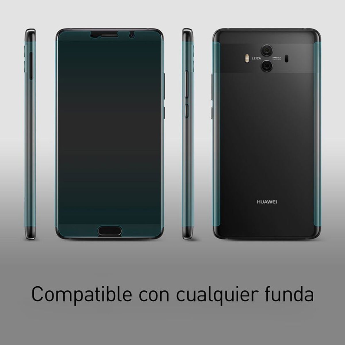 RINGKE - Mica de Hidrogel Defender Huawei Mate 10 (Contiene 2 und)