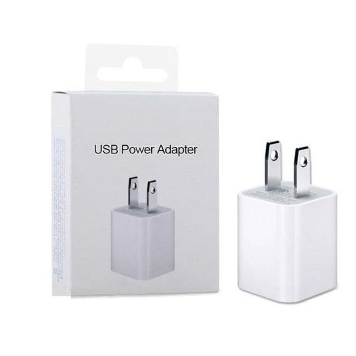 GENERICO - Cargador 5w iphone 6 7 8 Plus iPod Blanco