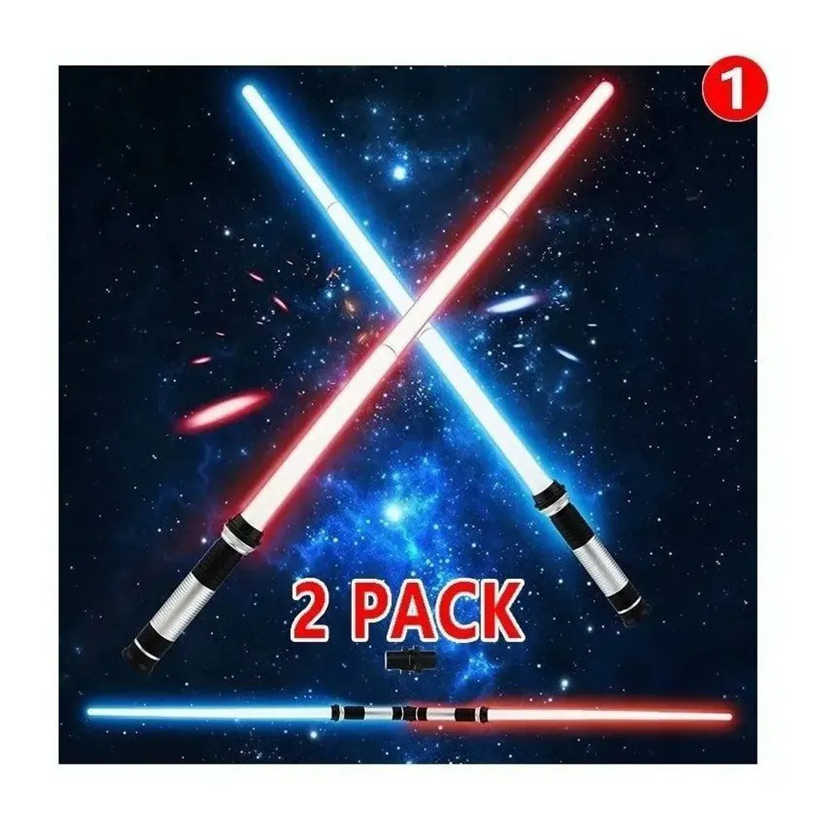 VATYERTY - Sable par star galaxy wars espada luz de sonido cambia de co