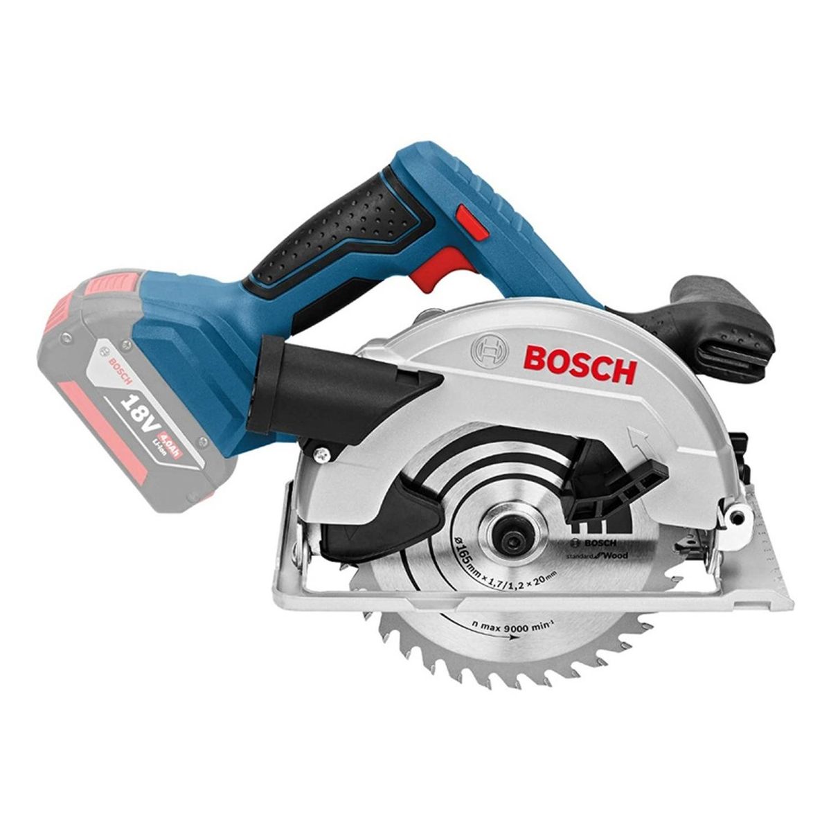 BOSCH - Sierra Circular 6 1/2" 18V Brushless 57mm Baretool Bosch GKS 185-LI