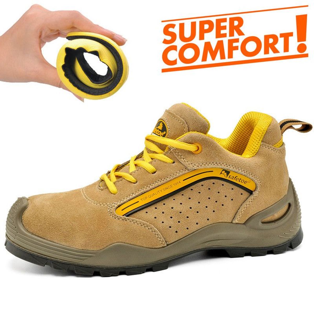 SAFETOE - ZAPATILLA DE SEGURIDAD L-7296