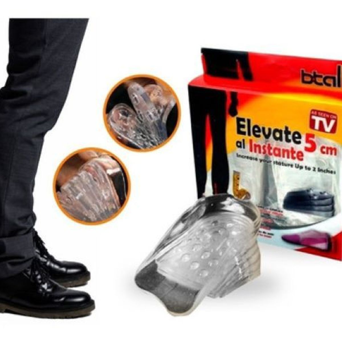 PREMIUM - Plantillas Elevadoras - Elevate Shoes 5cm Unisex Originales