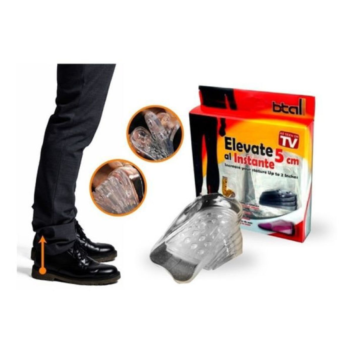 PREMIUM - Plantillas Elevadoras - Elevate Shoes 5cm Unisex Originales