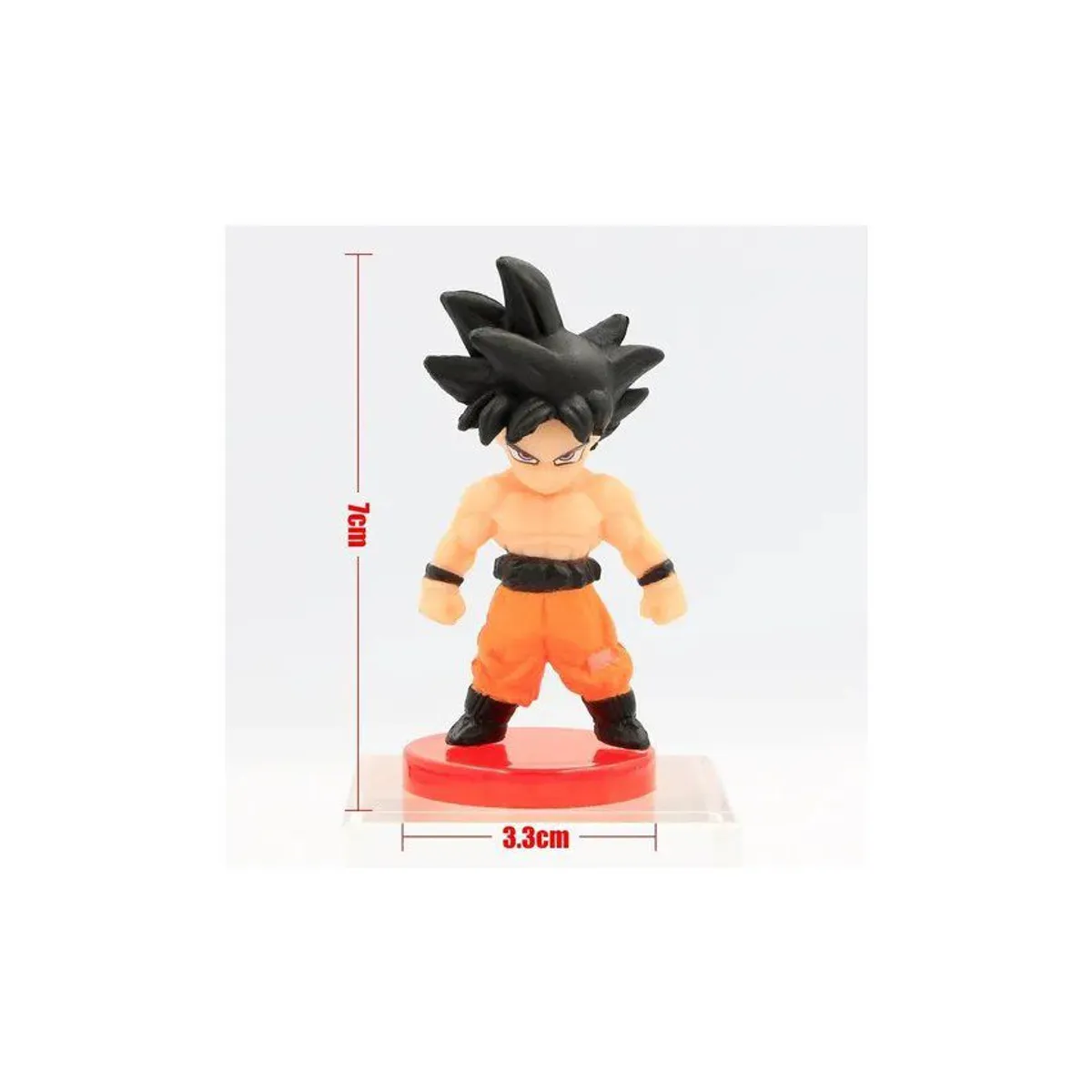 VATYERTY - Dragon ball juguetes mini colección 16 piezas 7 cm goku etc