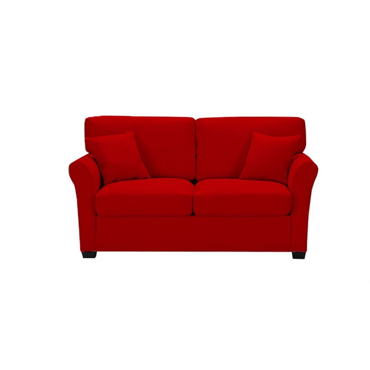 HOME PREMIUM - Sofá 2 Cuerpos Candy Rojo