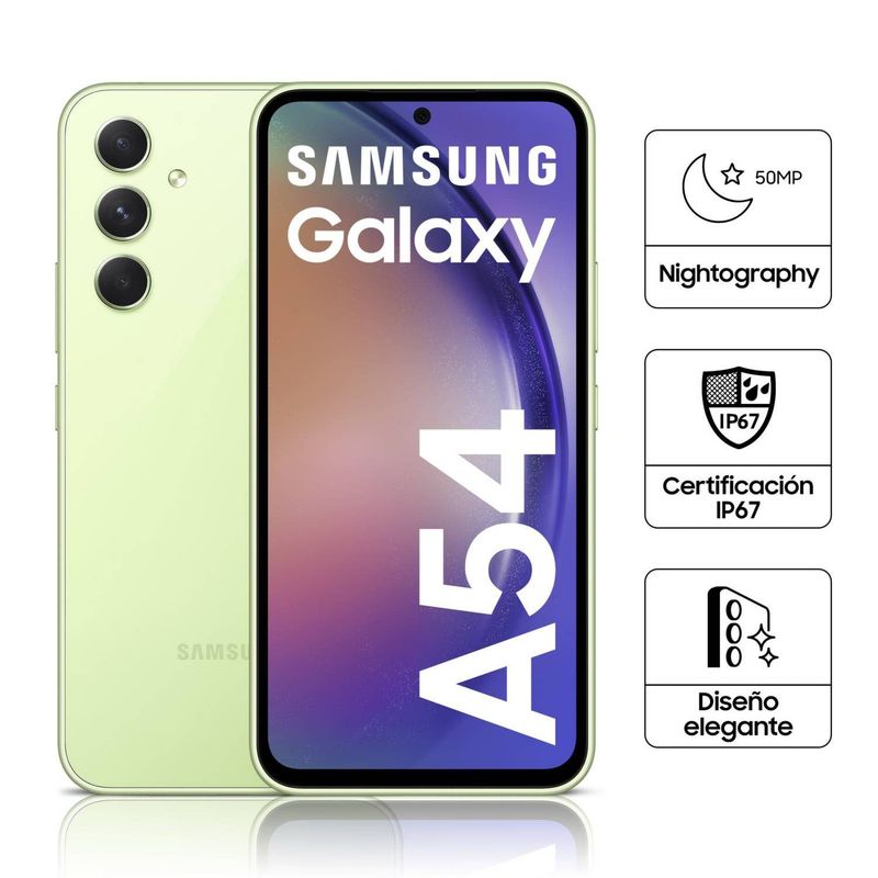 SAMSUNG - SAMSUNG GALAXY A54 5G 256GB 8GB VERDE