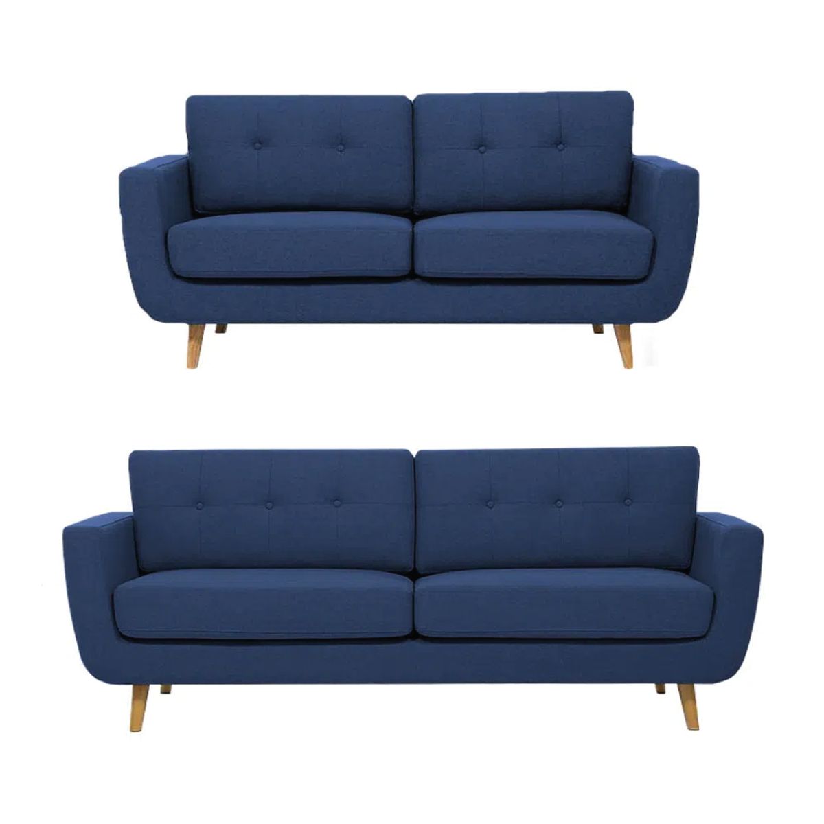 ALTO HOGAR - Juego de Sala Alyz 3 2 Alto Hogar Azul