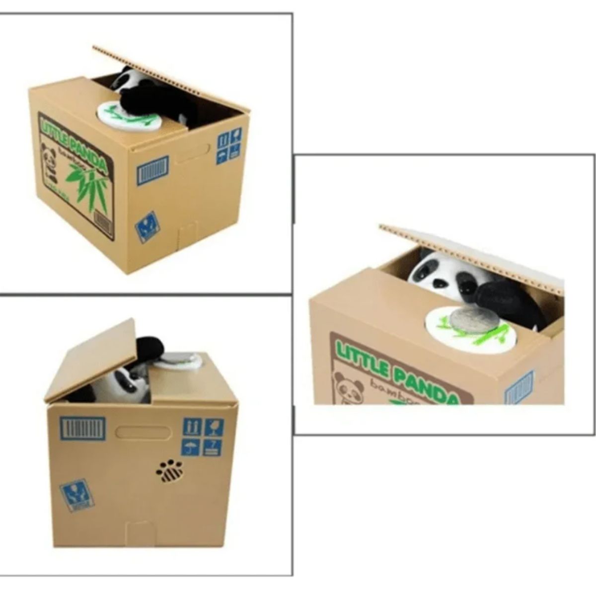 GENERICO - Alcancía Divertida De PANDA Box Con Diseño