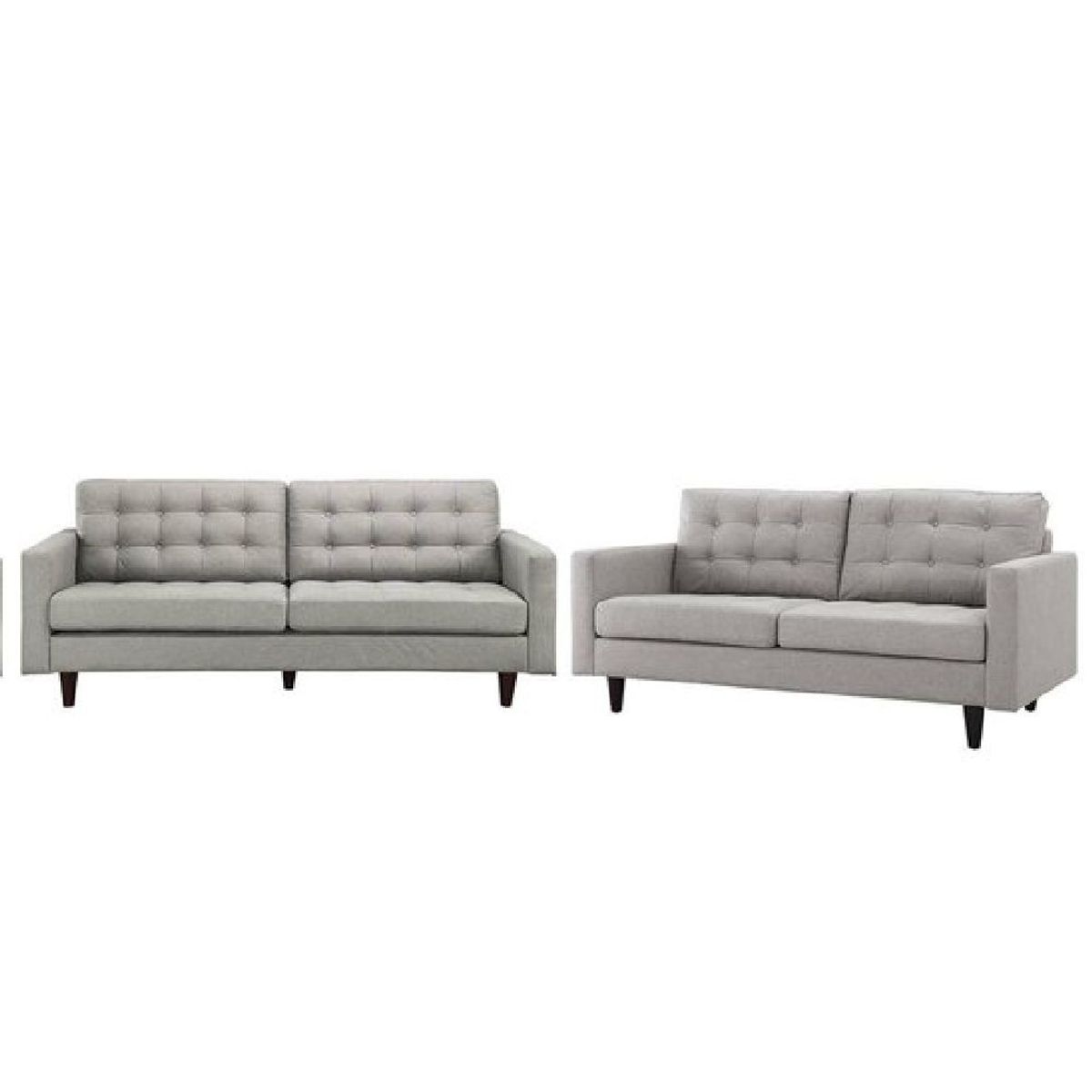 ALTO HOGAR - Juego de Sala 3 2 Lisanne Gris