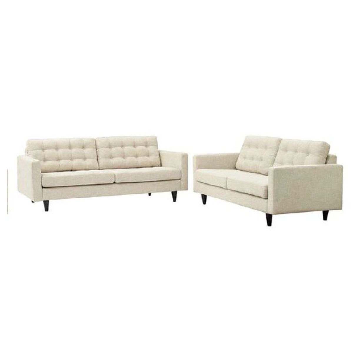 ALTO HOGAR - Juego de Sala 3 2 Lisanne Beige