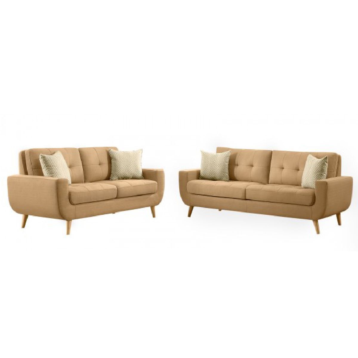 ALTO HOGAR - Juego de Sala Vintage 3 2 Kayruth Beige