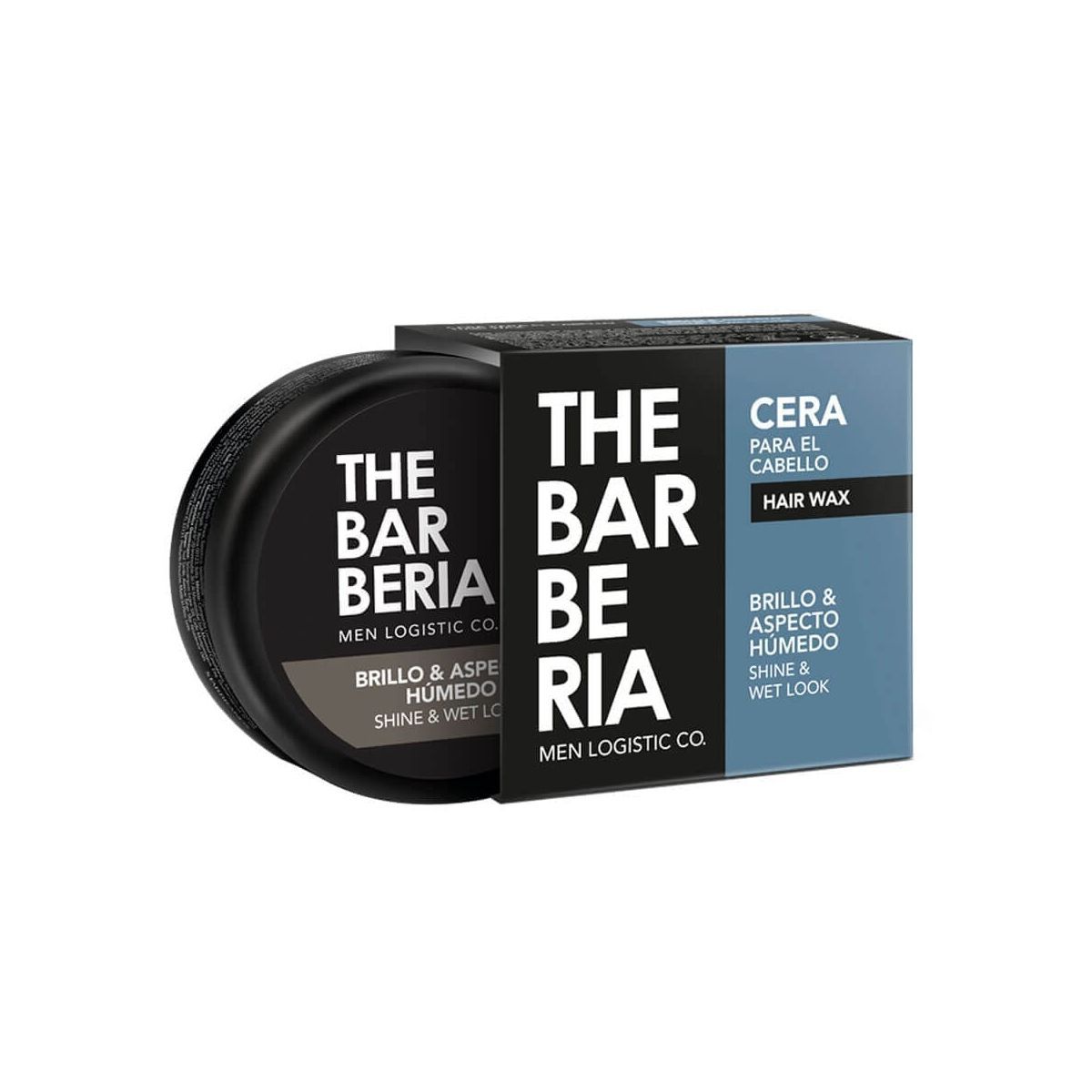 THE BARBERIA - Cera para Cabello Brillo y Aspecto Húmedo Pota 70g The Barberia