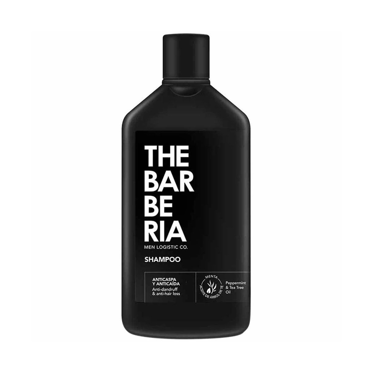 THE BARBERIA - Shampoo Anticaspa y Anticaída Frasco 300ml THE BARBERIA
