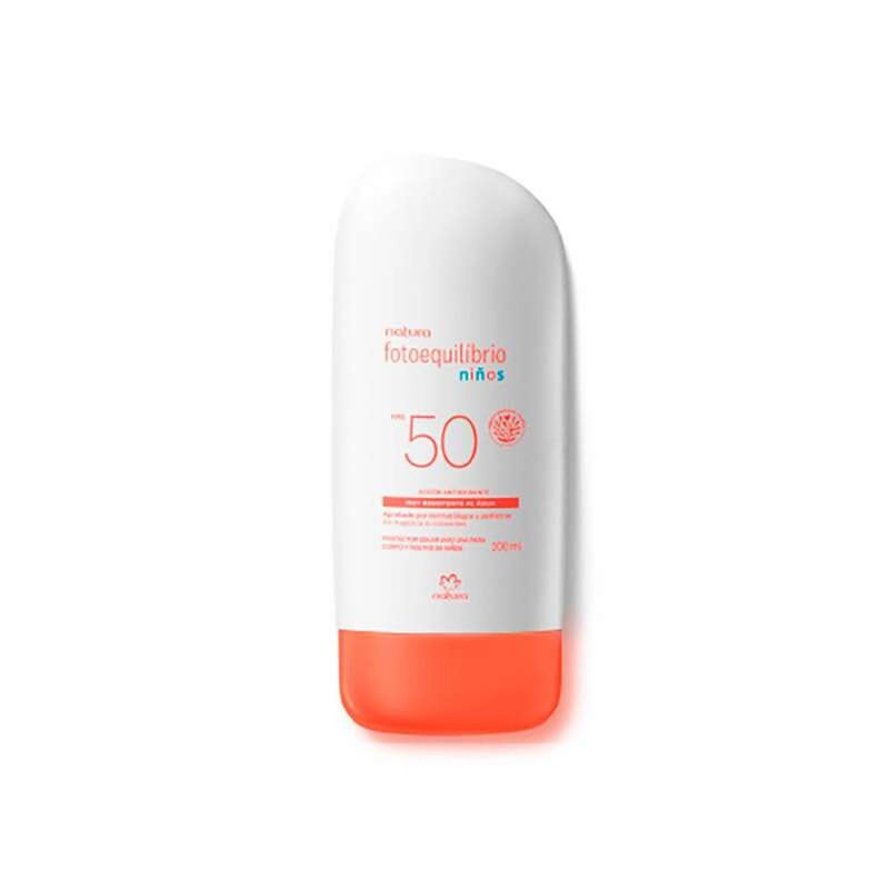 NATURA - Loción Protectora para Niños FPS 50 Fotoequilibrio Natura