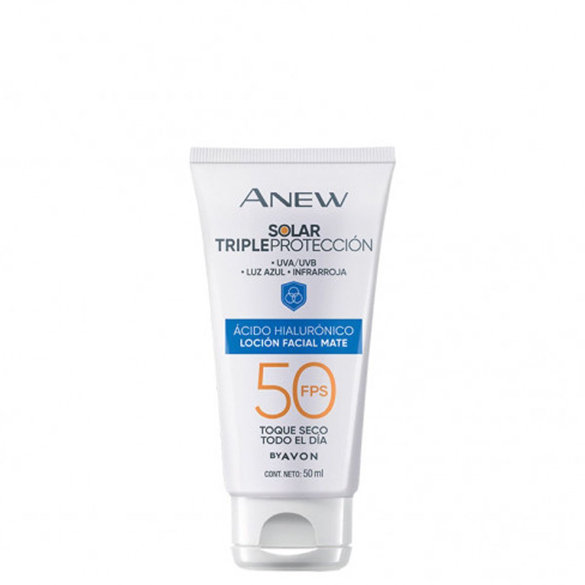 AVON - Anew Solar Triple Protección Loción Facial Mate FPS 50
