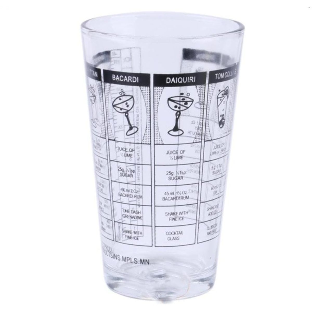 GENERICO - Vaso medidor para cocina y bar