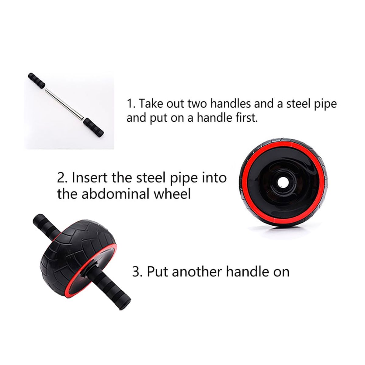 HOLGU - Rueda Abdominal Carver - Potente
