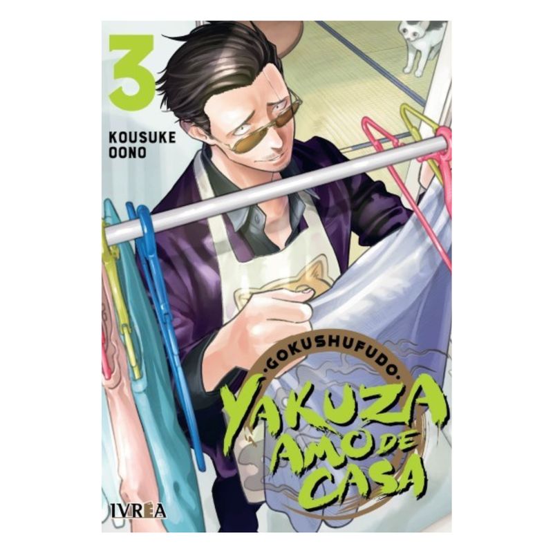 IVREA - MANGA GOKUSHUFUDO (YAKUZA AMO DE CASA) 03 - IVREA