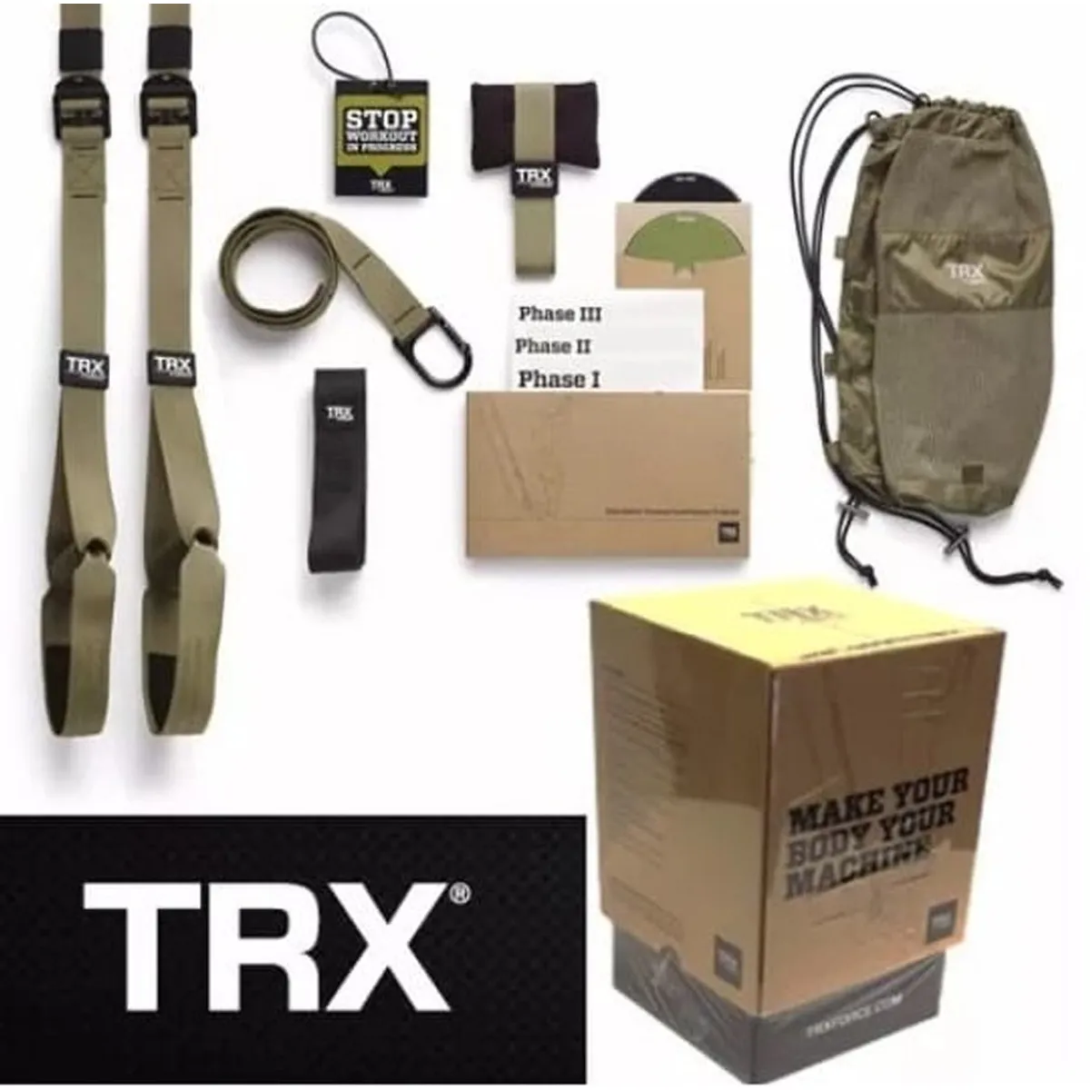 TRX - Trx Orginal 2025 Kit Force Profesional Trainer
