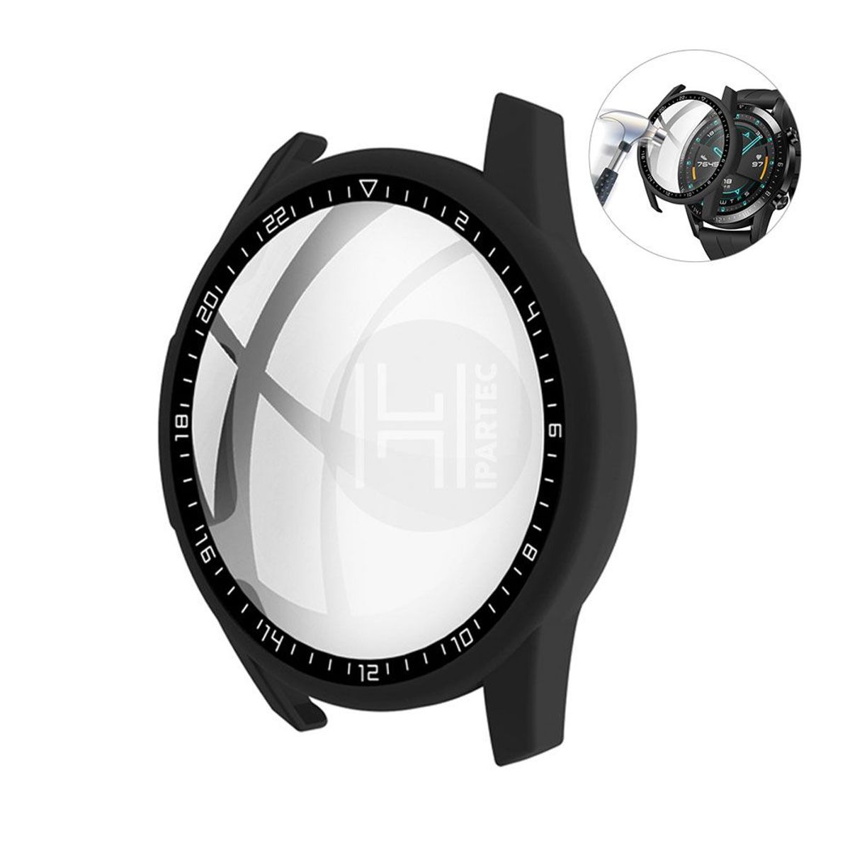 GENERICO - Case BUMPER PARA WATCH GT2 - Negro
