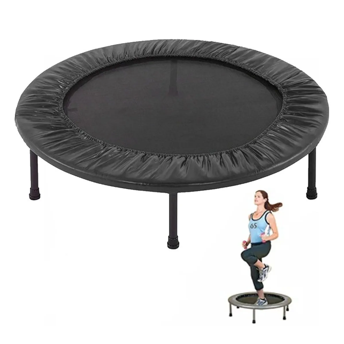 HOLGU - Trampolin Saltarín Aerobico Gimnasio Resistente Ejercicios