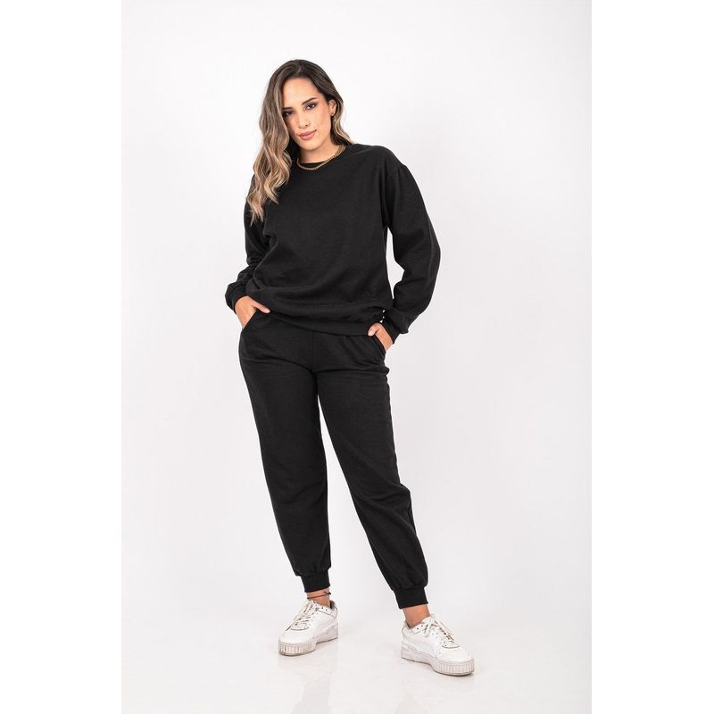 PYT - Conjunto Buzo Algodón Franela Mujer.-