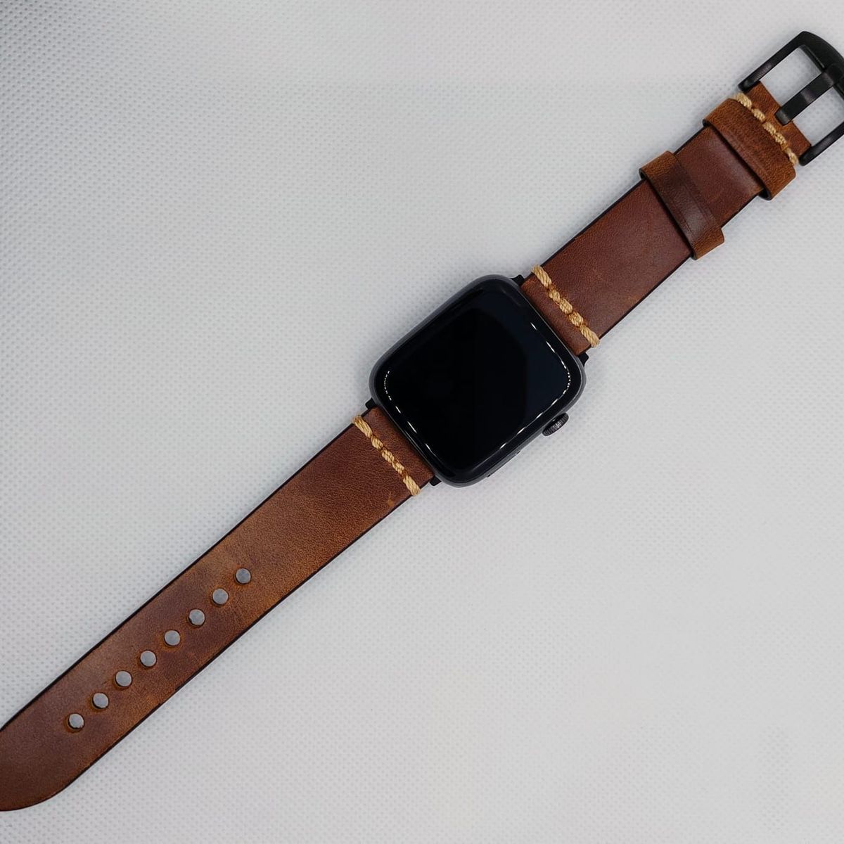 GENERICO - Correa Cuero 1 para APPLE WATCH 41mm - 40mm - 38mm - Marron