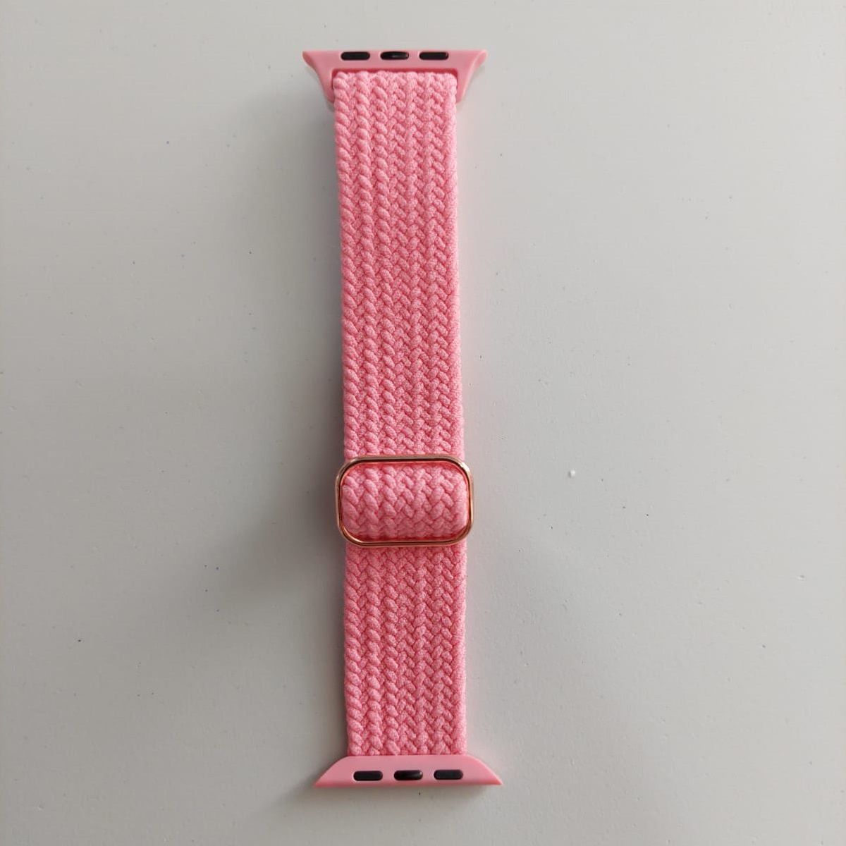 GENERICO - Correa Nylon X Trenzado para APPLE WATCH 41mm - 40mm - 38mm - Rosa