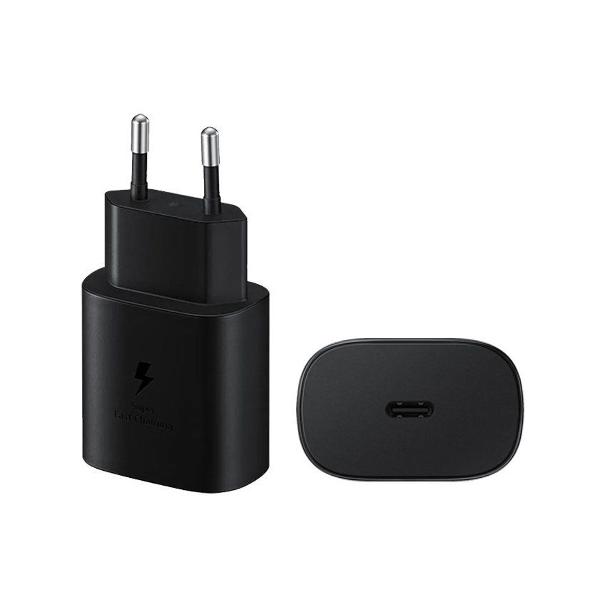 SAMSUNG - Cargador Samsung 25w  Cable Tipo C A C Original Enchufe EU