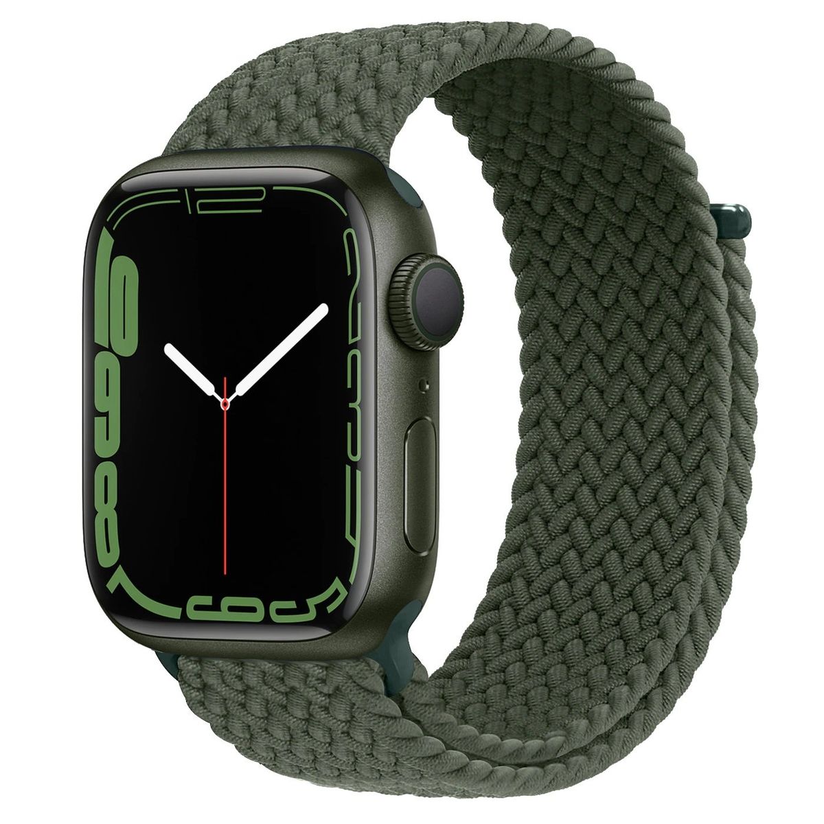 GENERICO - Correa Nylon Trenzado - APPLE WATCH 41mm - 40mm - 38mm - Verde