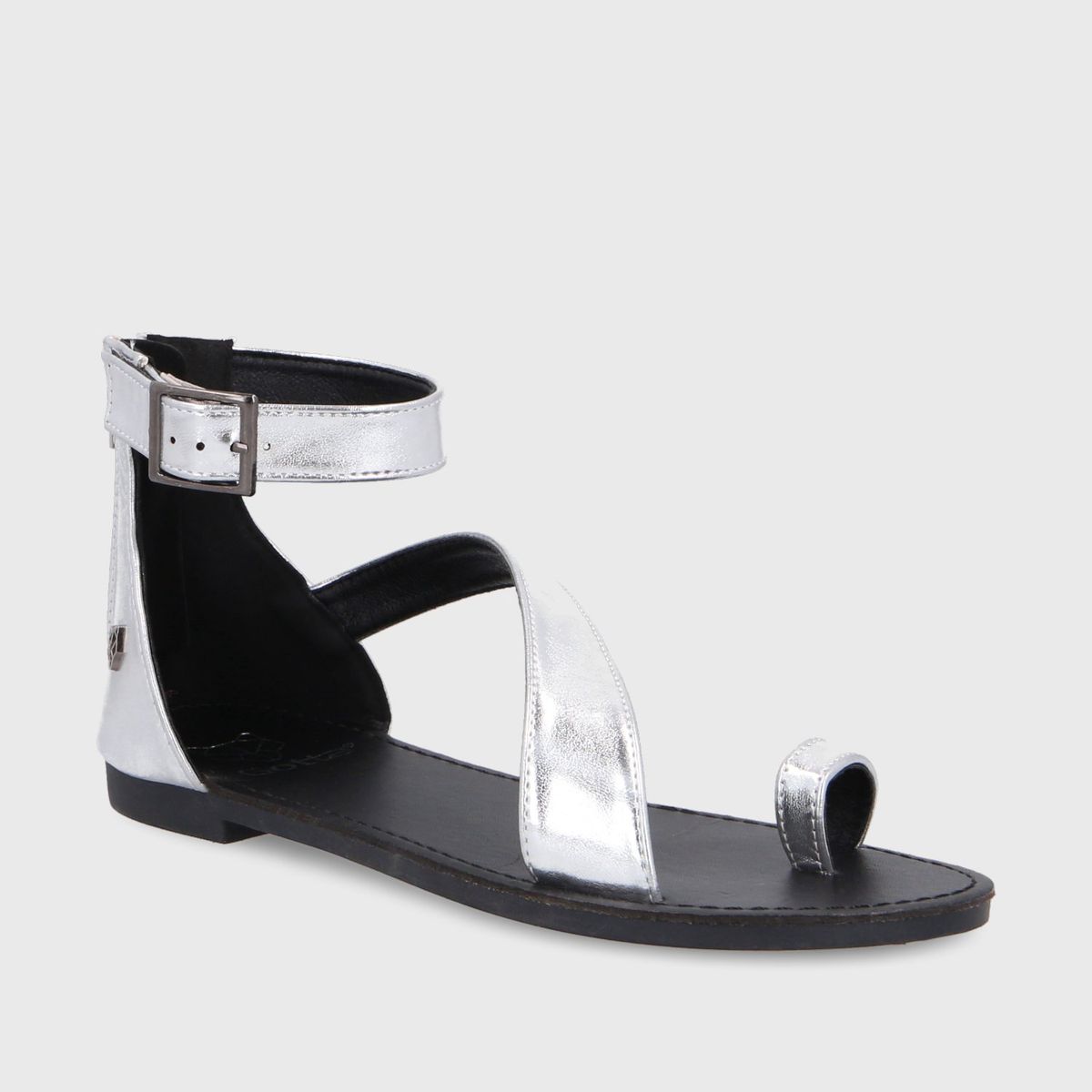 GOTTA - Sandalia Plana Plateada Mujer 33711 Gotta