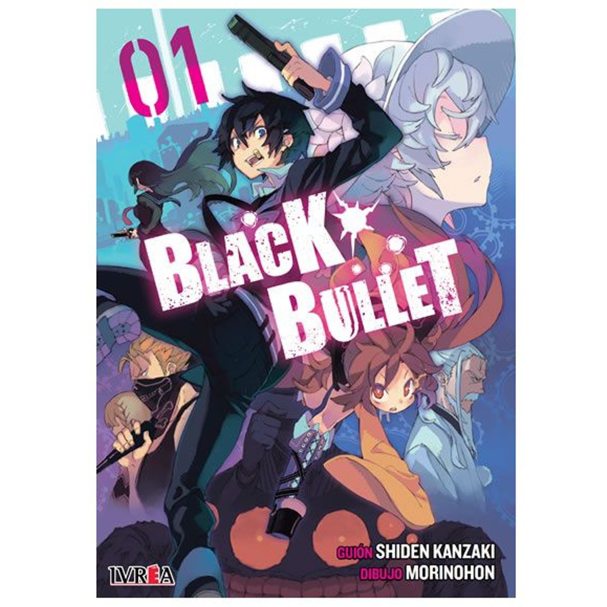 IVREA - Manga Black Bullet Tomo 01