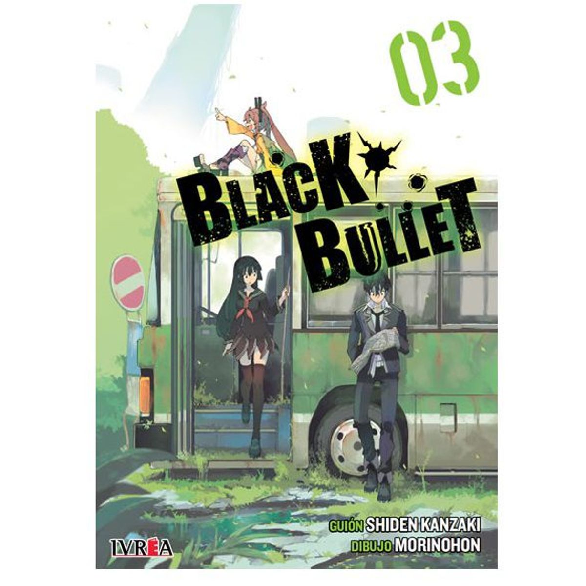 IVREA - Manga Black Bullet Tomo 03