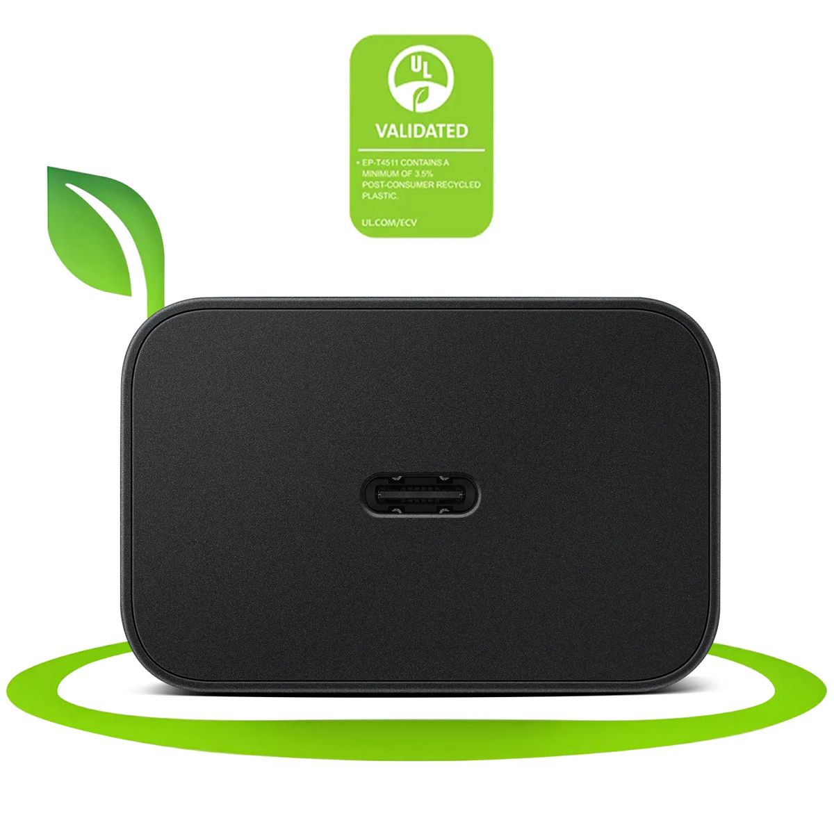 SAMSUNG - Cargador 45W Samsung Galaxy S21, S22, Note 20, Z Fold 3 Negro