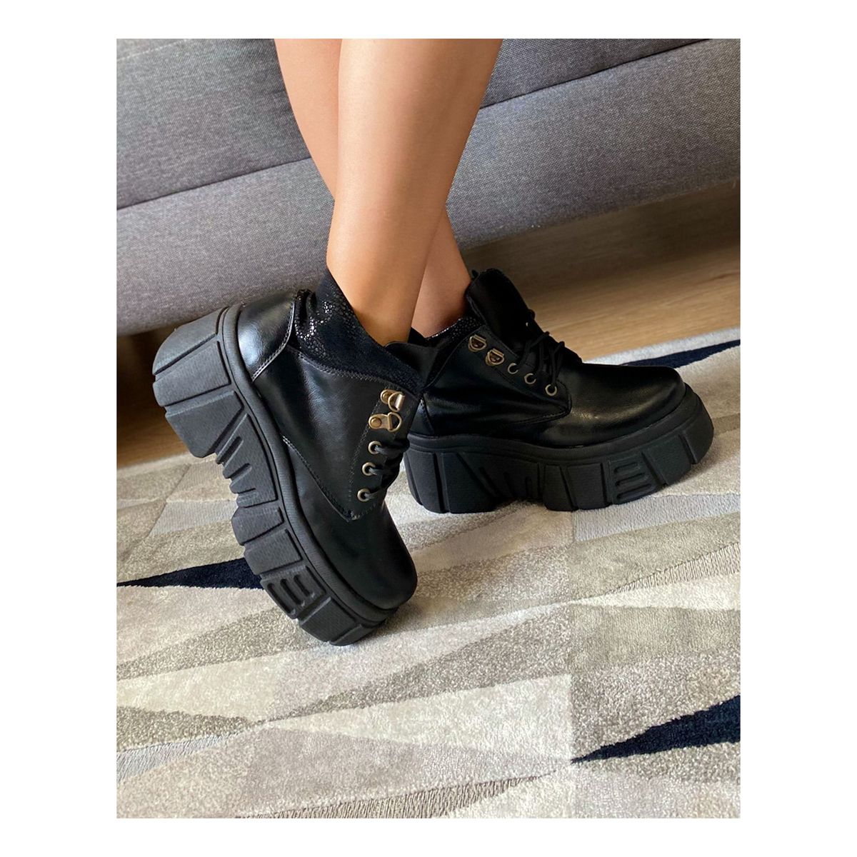 NEBULA - Botas Denizli - Negro