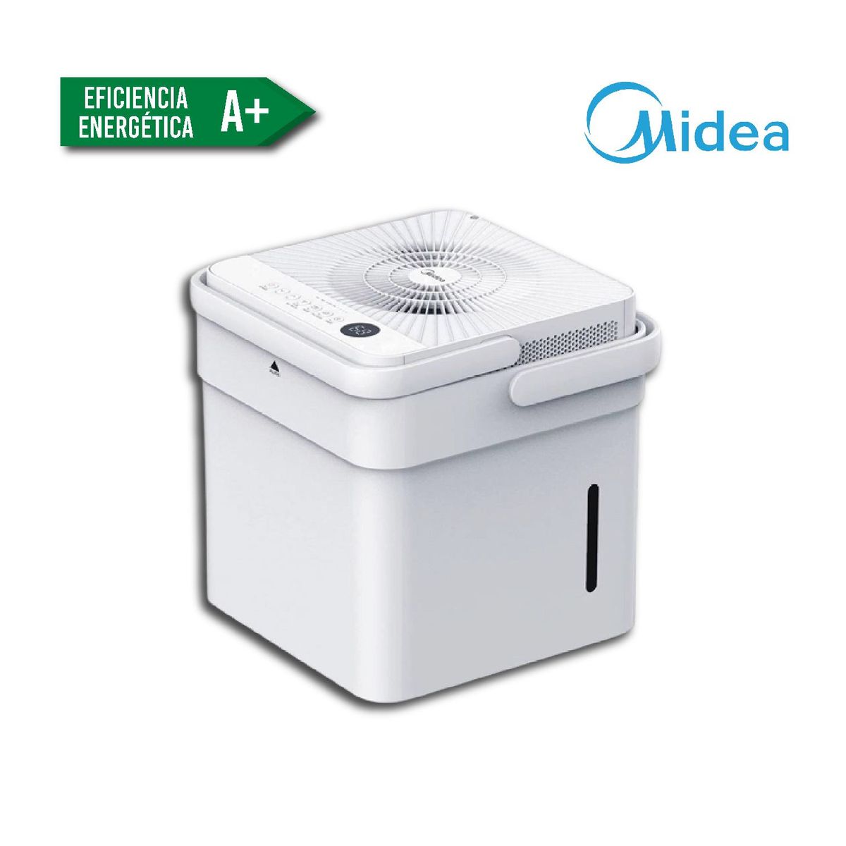 MIDEA - DESHUMEDECEDOR CUBE SMART 20 LITROS GARANTIA 2 AÑOS