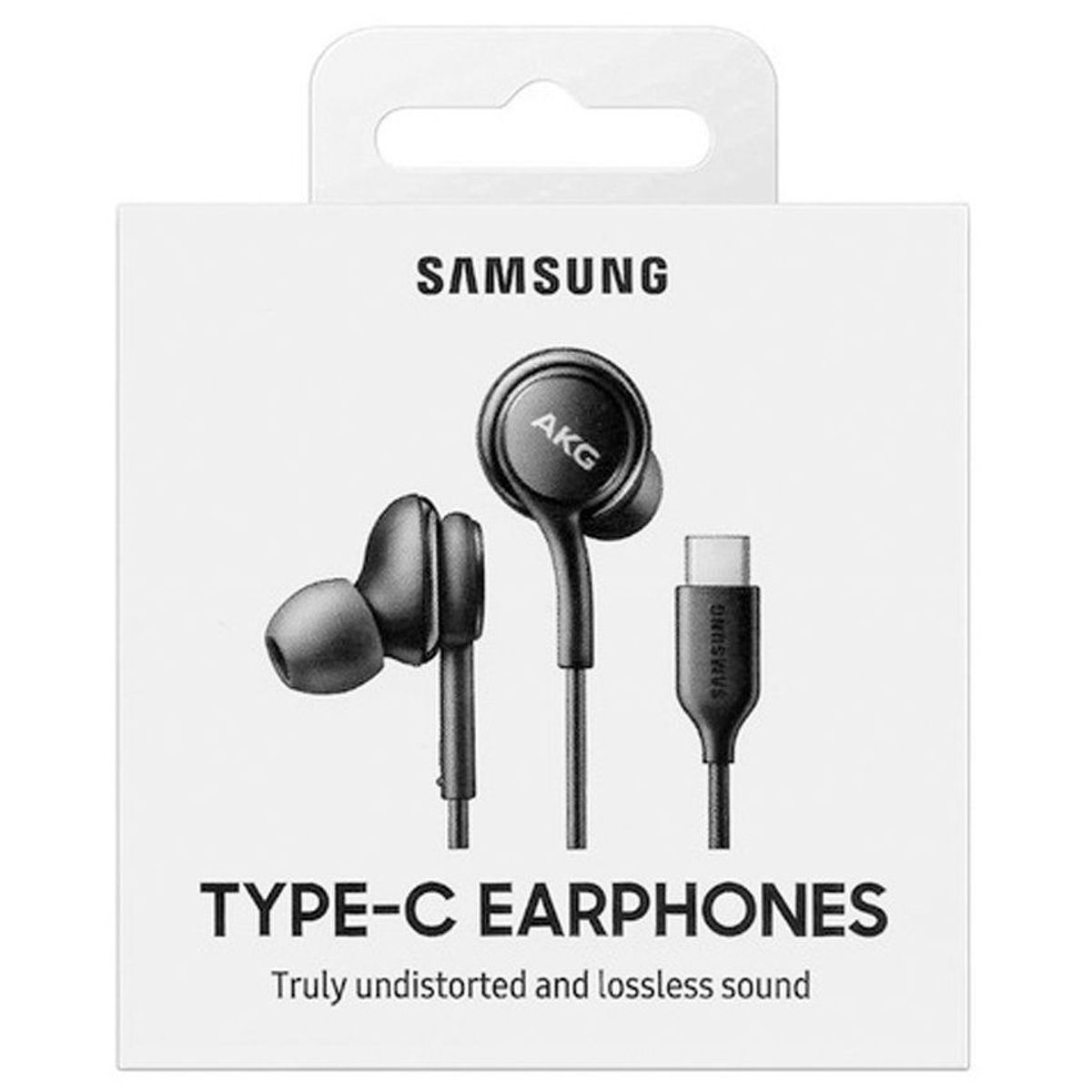 SAMSUNG - Audífono Samsung AKG Tipo C Tune Bass Handsfree Negro